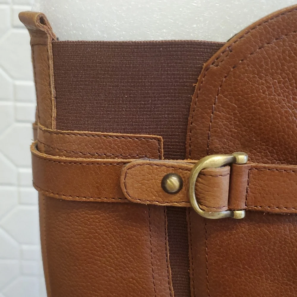 Naturalizer Brown Tall Riding Boots